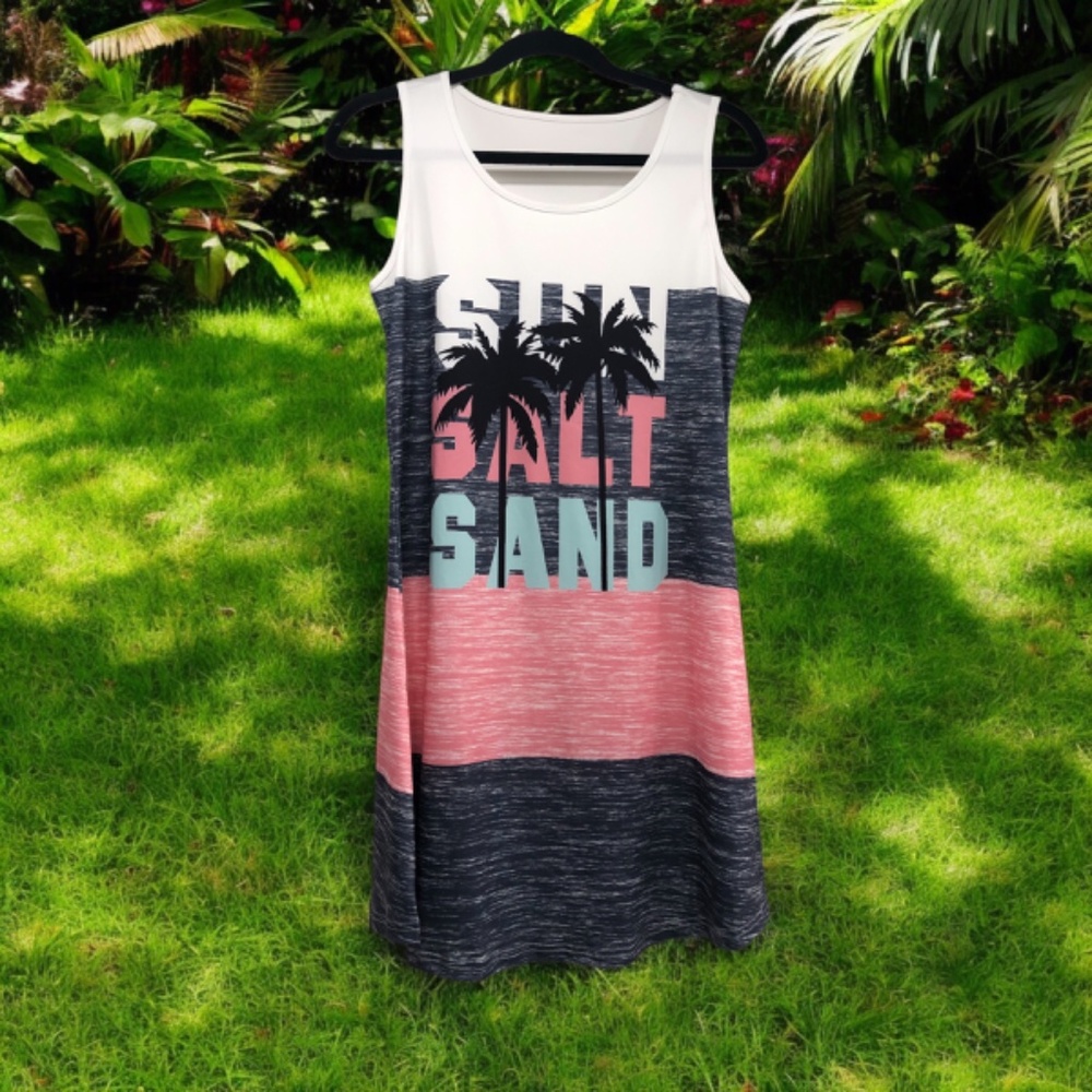 Women’s Summer Sleeveless Dress - Picture 3 of 7